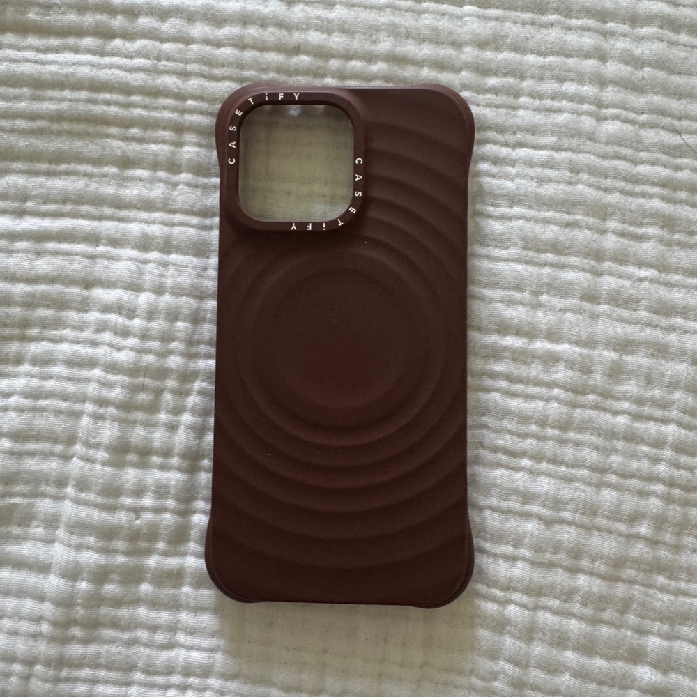 BROWN RIPPLE CASETIFY IPHONE 15 PRO MAX